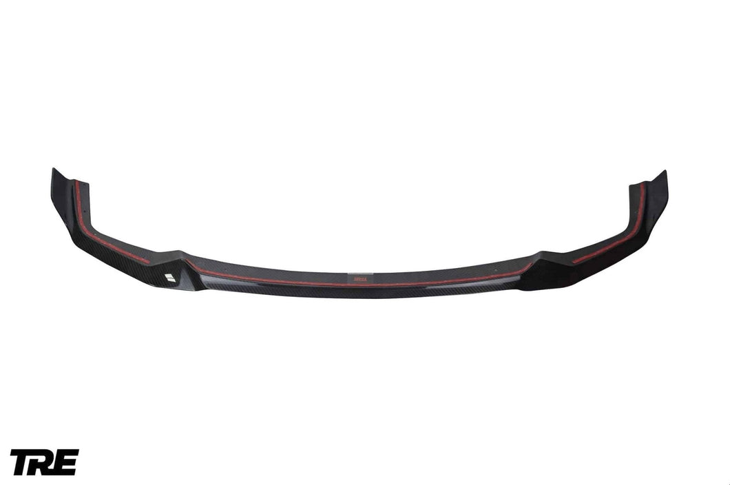 BMW M2 Competition F87 (2018-2021) CS Style Front Splitter / Front Lip Spoiler - TRE Pre-preg Carbon Fibre, 2x2 Twill, OEM Fit