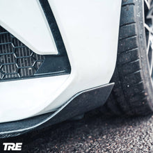 Load image into Gallery viewer, BMW M2 Competition F87 (2018-2021) CS Style Front Splitter / Front Lip Spoiler - TRE Pre-preg Carbon Fibre, 2x2 Twill, OEM Fit
