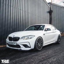 Load image into Gallery viewer, BMW M2 Competition F87 (2018-2021) CS Style Front Splitter / Front Lip Spoiler - TRE Pre-preg Carbon Fibre, 2x2 Twill, OEM Fit
