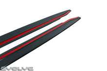 Load image into Gallery viewer, BMW M4 G82/G83 2021+ TRE ID-01 Pre-Preg Dry Carbon Fibre Side Skirts | 2x2 Twill Weave Side Skirt Extensions | Aerodynamic Rocker Panels | Pair

