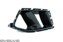 Load image into Gallery viewer, TRE Pre-Preg Dry Carbon Fibre Performance Style Front Bumper Air Ducts (2x2 Twill) - Direct Replacement Honeycomb Grille Inserts - BMW M3 G80 G81 &amp; M4 G82 G83 2021+
