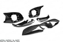 Load image into Gallery viewer, TRE Pre-Preg Carbon Fibre (Carbon Fiber) Mirror Caps (Wing Mirror Covers) for BMW F-Series - 1 Series F20 F21, 2 Series F22 F23, 3 Series F30 F31 F34 F35, 4 Series F32 F33 F36, i3 I01, M2 F87 - Gloss Black Bezels
