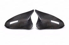 Load image into Gallery viewer, BMW M2 Competition F87 2018-2021, M3 F80 2014-2019, M4 F82 F83 2015-2020 Pre-Preg Dry Carbon Fibre Wing Mirror Covers 2x2 Twill - Full Replacement Caps by TRE
