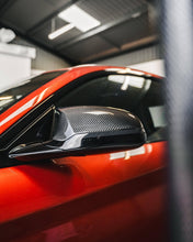 Load image into Gallery viewer, BMW M2 Competition F87 2018-2021, M3 F80 2014-2019, M4 F82 F83 2015-2020 Pre-Preg Dry Carbon Fibre Wing Mirror Covers 2x2 Twill - Full Replacement Caps by TRE
