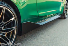 Load image into Gallery viewer, TRE Pre-Preg Carbon Fibre Performance Style Side Skirts for BMW G80 G81 M3 &amp; G82 G83 M4 (G8X) | Dry Carbon Side Skirt Extensions | OEM Fitment
