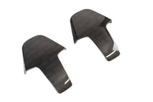 Load image into Gallery viewer, TRE Pre-Preg Carbon Fibre Seat Back Covers (2x2 Twill, Dry Carbon) for BMW G87 M2, G80/G81 M3, G82/G83 M4, G42 2 Series, F91/F92/F93 M8, F97 X3M, F98 X4M – OEM+ Overlay, 3M Tape Install
