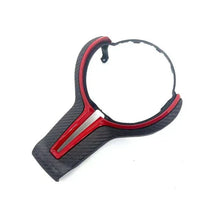 Load image into Gallery viewer, BMW Carbon Fibre Steering Wheel Centre Airbag Surround Trim (Various Models)
