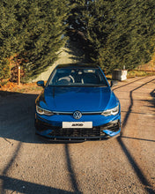 Load image into Gallery viewer, VW Volkswagen Golf R Mk8 (Mk8R) 2020+ ID-01 Carbon Fibre Front Splitter - CFRP 2x2 Twill Front Lip Spoiler
