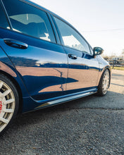 Load image into Gallery viewer, Volkswagen Golf R Mk8 Carbon Fibre Side Skirts ID-01 (2020+) | CFRP 2x2 Twill Weave Side Skirt Extensions / Side Blades Rocker Extensions

