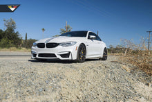 Load image into Gallery viewer, Vorsteiner EVO Aero Carbon Fibre Front Splitter / Front Lip for BMW M3 &amp; M4 F80 F82 F83 (2014-2021) | Carbon Fiber Lip Spoiler, OEM Fitment
