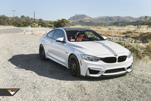 Load image into Gallery viewer, Vorsteiner EVO Aero Carbon Fibre Front Splitter / Front Lip for BMW M3 &amp; M4 F80 F82 F83 (2014-2021) | Carbon Fiber Lip Spoiler, OEM Fitment
