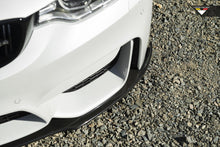 Load image into Gallery viewer, Vorsteiner EVO Aero Carbon Fibre Front Splitter / Front Lip for BMW M3 &amp; M4 F80 F82 F83 (2014-2021) | Carbon Fiber Lip Spoiler, OEM Fitment

