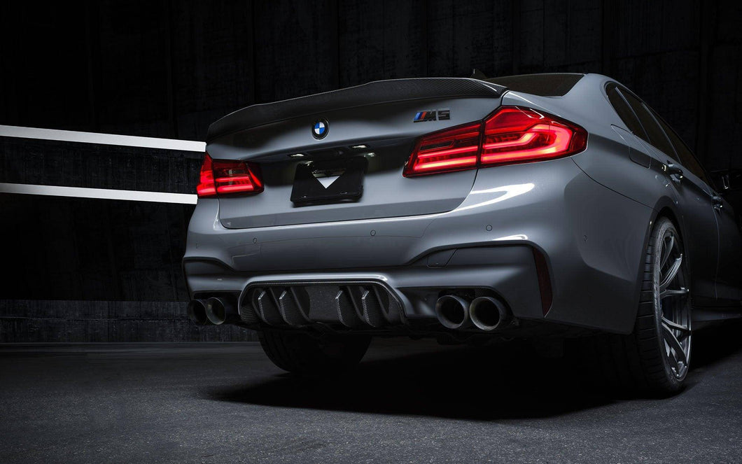 Vorsteiner VRS Aero Carbon Fibre/Carbon Fiber Rear Diffuser for BMW M5 F90 (2017-2023) Performance Rear Valance OEM+ Fitment