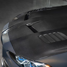 Load image into Gallery viewer, Vorsteiner GTS-V Aero Vented Carbon Fibre Hood/Bonnet for BMW G80 M3 &amp; G82 M4 (G8X) – Lightweight Pre-Preg, OEM Fit
