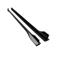 Load image into Gallery viewer, ZAERO Design EVO-1 Gloss Black Side Skirt Extensions for VW Golf Mk8 &amp; Mk8.5 (GTI, R, GTE, GTD, R-Line) 2020+
