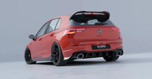 Load image into Gallery viewer, VW Golf GTI Clubsport Mk8 Rear Diffuser EVO-1 Gloss Black by ZAERO Design (2020+) | ABS OEM+ Fit | TUV Approved
