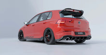 Load image into Gallery viewer, VW Golf GTI Clubsport Mk8 Rear Diffuser EVO-1 Gloss Black by ZAERO Design (2020+) | ABS OEM+ Fit | TUV Approved
