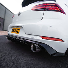 Load image into Gallery viewer, VW Golf GTI Mk7.5 Rear Bumper Diffuser EVO-1 Gloss Black | ZAERO Design | 2017–2020 Facelift
