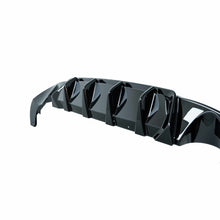 Load image into Gallery viewer, VW Golf GTI Mk7.5 Rear Bumper Diffuser EVO-1 Gloss Black | ZAERO Design | 2017–2020 Facelift
