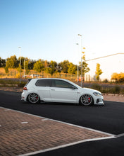 Load image into Gallery viewer, Volkswagen VW Golf R/GTI/GTD MK7/MK7.5 EVO-1 Gloss Black ABS Side Skirts Side Skirt Extensions by ZAERO Design (2014-2020)
