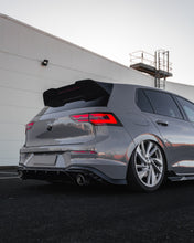 Load image into Gallery viewer, Volkswagen Golf Mk8/Mk8.5 R-Line GTI GTD GTE Rear Spoiler - ZAERO Design EVO-1 Gloss Black Roof/Tailgate Rear Wing (2020+)
