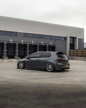 Load image into Gallery viewer, Volkswagen Golf R Mk7.5 Rear Bumper Diffuser/Valance - ZAERO Design EVO-1, Gloss Black ABS (2017-2020 Facelift)
