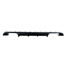 Load image into Gallery viewer, Volkswagen Golf R Mk7.5 Rear Bumper Diffuser/Valance - ZAERO Design EVO-1, Gloss Black ABS (2017-2020 Facelift)
