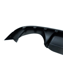 Load image into Gallery viewer, Volkswagen Golf R Mk7.5 Rear Bumper Diffuser/Valance - ZAERO Design EVO-1, Gloss Black ABS (2017-2020 Facelift)
