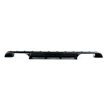 Load image into Gallery viewer, Volkswagen Golf R Mk7.5 Rear Bumper Diffuser/Valance - ZAERO Design EVO-1, Gloss Black ABS (2017-2020 Facelift)
