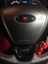 Load image into Gallery viewer, CEUK Steering Wheel Gel Badge for MK7 Fiesta – Black &amp; Chrome
