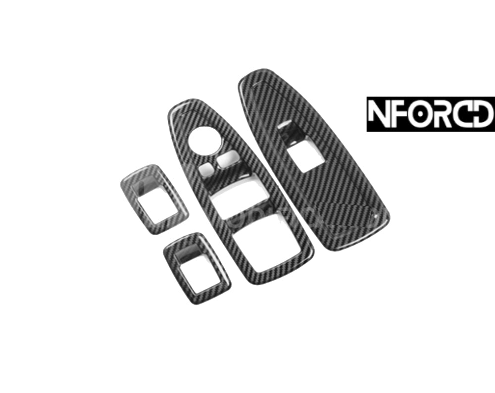 BMW 1 Series Carbon Window Switch Surrounds