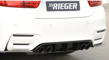 Load image into Gallery viewer, Rieger Rear Diffuser Gloss Black - M3/M4 (F80, F82 F83)
