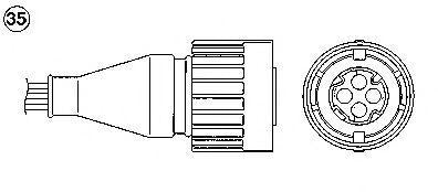 NTK Lambda Sensor / O2 Sensor (NGK 0264) - OZA572-E3