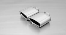Load image into Gallery viewer, Remus Rear Silencer Left/Right with 2 tail pipes 142x72 mm angled chromed 213 kW 2014+ For Seat Leon 2.0 TSI Cupra

