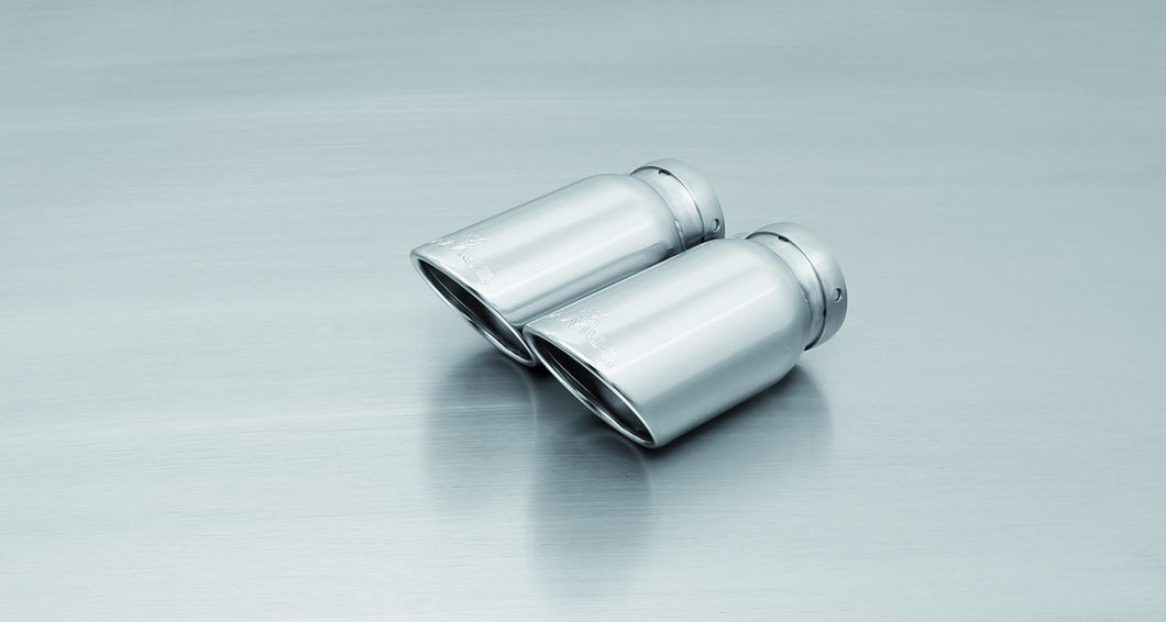 Remus Non-Resonated Cat back With 4 Tail Pipe  84 mm Angled For Audi A3 1.4 TFSI 90 KW