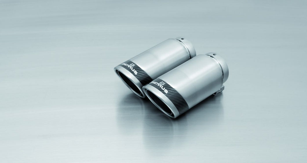 Remus Non-Resonated Cat back With 4 Tail Pipe 84 mm Angled For Audi A3 1.4 TFSI 90 KW