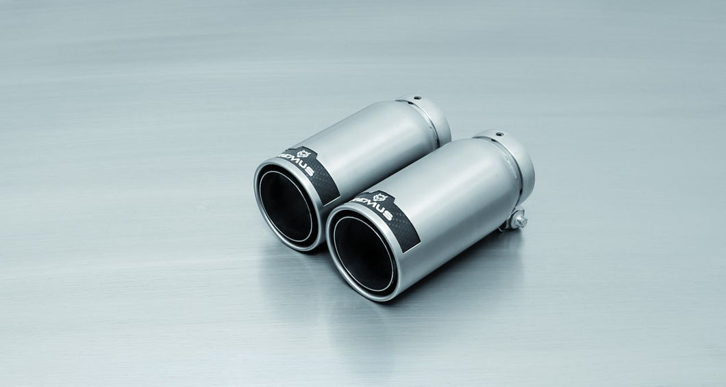 Remus Rear Silencer Left/Right with 4 tail pipes Ø 84 mm 105 KW For Audi A3 1.8 TFSI Quattro