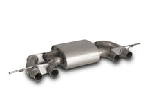 Load image into Gallery viewer, Remus Axle back System Left/Right with Integrated valves using the OE valve control system with 4 tail pipes Ã˜ 102 mm angled, straight cut, chromed - 3 Series G80 M3 353 kW S58B30A 2021-

