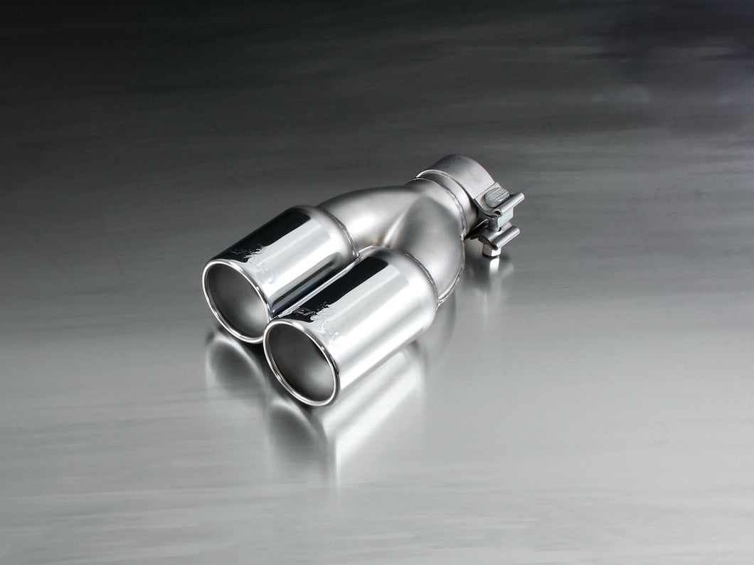 Remus Rear Silencer Left/Right with 4 tail pipes Ø 76 mm 2012+ For BMW 4 Series 420i