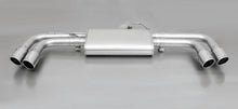 Load image into Gallery viewer, Remus 4 Tail Pipes 84 Mm Angled/Angled, Rolled Edge Chromed 180 kW For BMW X3 xDrive 20d
