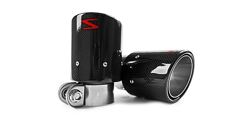 Stone Exhaust Valvetronic Cat-Back Exhaust System for Volkswagen Tiguan MK2 EA888 (2017+) - 2.0 TSI / 330 FSI / 380 FSI - Dual Valve, Quad Tailpipes, Plug & Play OBDII, OPF Delete - GP508S