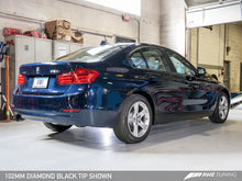Load image into Gallery viewer, AWE Tuning Touring Edition Exhaust for BMW 320i F30/F31 (F3x) – N20 Downpipe-Back, T304 Stainless, 3-inch Mandrel-Bent, AWE 180 Technology, Dual 90/102mm Tips (Diamond Black or Chrome Silver), Fits RWD &amp; xDrive
