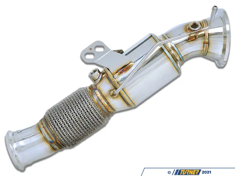 Stone Exhaust Eddy Catted Downpipe with GPF/OPF for BMW B58D & Toyota GR Supra A90 – G20 M340i/M340i xDrive, G21 340i xDrive, G29 Z4 M40i – Euro 6 Compliant, No CEL (A223E)