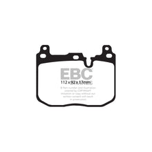 Load image into Gallery viewer, EBC PD12KF356 BMW Redstuff Front Brake Pad &amp; GD Disc Kit - Brembo Caliper
