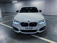 Load image into Gallery viewer, White Luminescent V bar sticker overlay vinyl for your BMW
