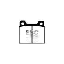 Load image into Gallery viewer, EBC Brakes PD40K2028 Volvo C70 S70 V70 Mk1 ATE Calipers Front &amp; Rear Brake Discs &amp; Pads Kit - Ultimax2 Pads, Plain Discs 280mm/295mm (1996-2005)
