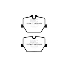 Load image into Gallery viewer, EBC DP52415NDX BMW Toyota Bluestuff NDX Rear Brake Pads  - TRW Caliper
