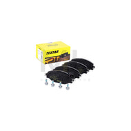 Textar 2568301 Brake Pad Set, Disc Pads with Wear Sensor & Brake Calliper Screws, For TRW Callipers, OEM Quality