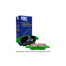Load image into Gallery viewer, EBC Brakes Greenstuff Front Brake Pads DP62385 for Jaguar E-Pace &amp; Land Rover Defender L663, Discovery 5/Sport L550, Range Rover L405/Sport L494, Evoque L551 | ATE/TRW Front Calipers | Low Dust, ECE R90 Approved
