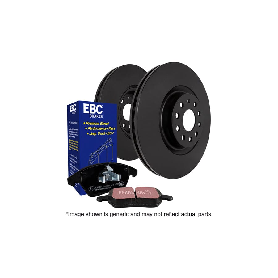 EBC PDKR556 Mazda MX5 Mk3 Ultimax Rear Brake Pad & Plain Disc Kit - Sumitomo Caliper